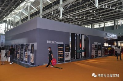 2021北方整装定制及建材博览会圆满落幕，博西尼新品闪耀园林景观展会